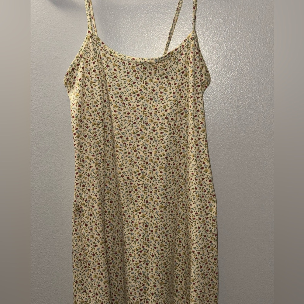 No Boundaries Floral Print Top with Tied Straps